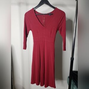 Ann Taylor | Red Dress (Petites)